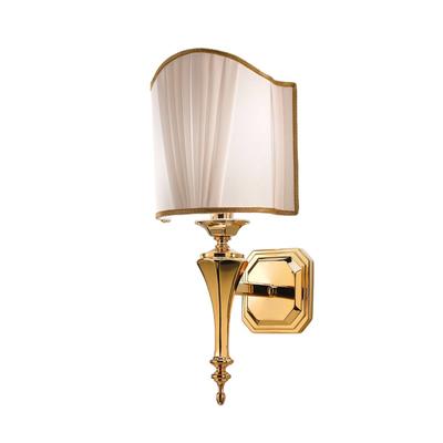 Cremasco Belle Epoque - edle Wandleuchte in Gold Image