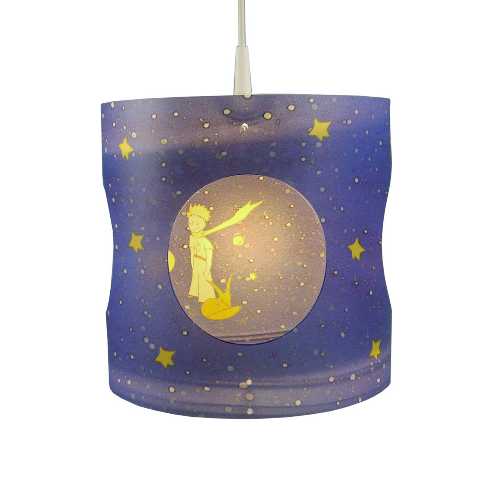 Niermann Standby Hängelampe Prinz, dimmbar, blau, für Kinderzimmer, Kunststoff, Pendelleuchte