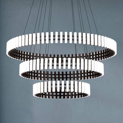 ORION Hängelampe Mansion, dimmbar, weiß / opal, für Wohn- / Esszimmer, Metall, Design Image