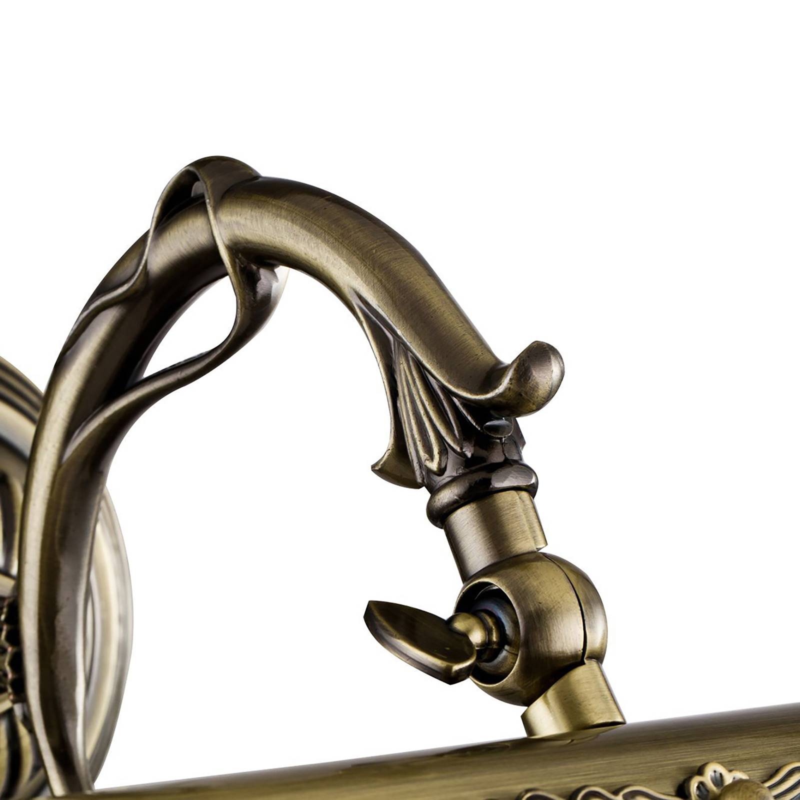 Maytoni Picasso Wandlampe, Bilderleuchte in Bronze Picasso, dimmbar, bronze / altmessing, für Wohn- / Esszimmer, Metall, Antik, Wandleuchte, Wandlampe Innen