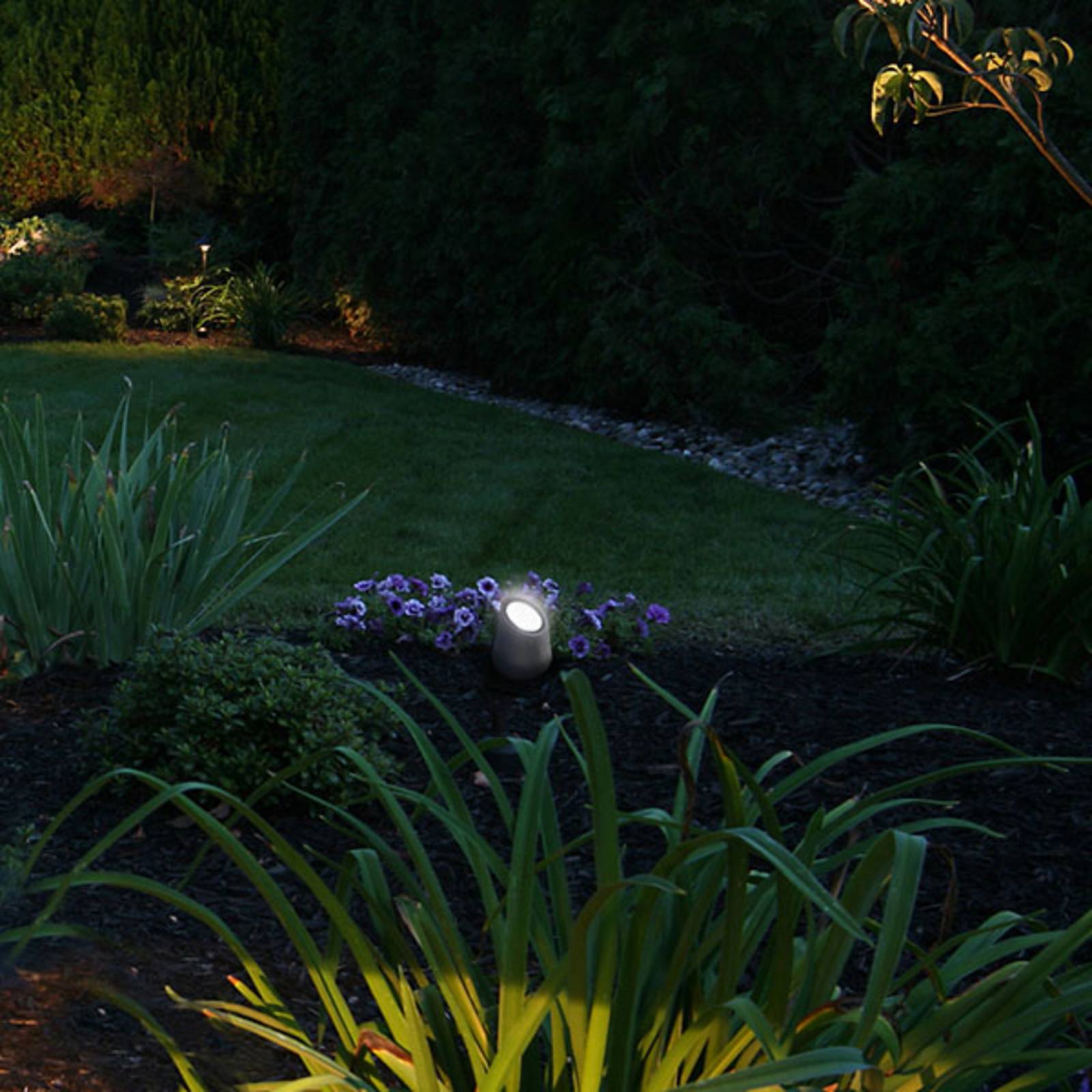 Mantra Iluminación Außenstrahler Taos, steingrau, IP65 Taos, alu / grau / zink, Beton, Modern, Außenleuchte