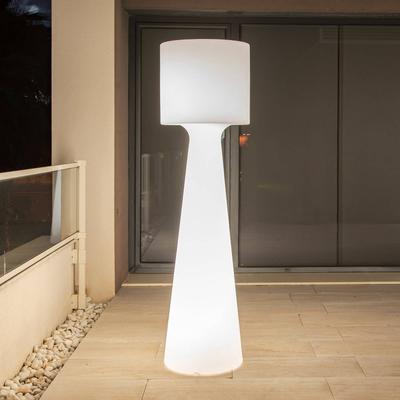Newgarden Grace LED-Stehlampe Akku, Höhe 140 cm Grace, dimmbar, weiß / opal, Kunststoff, Modern Image