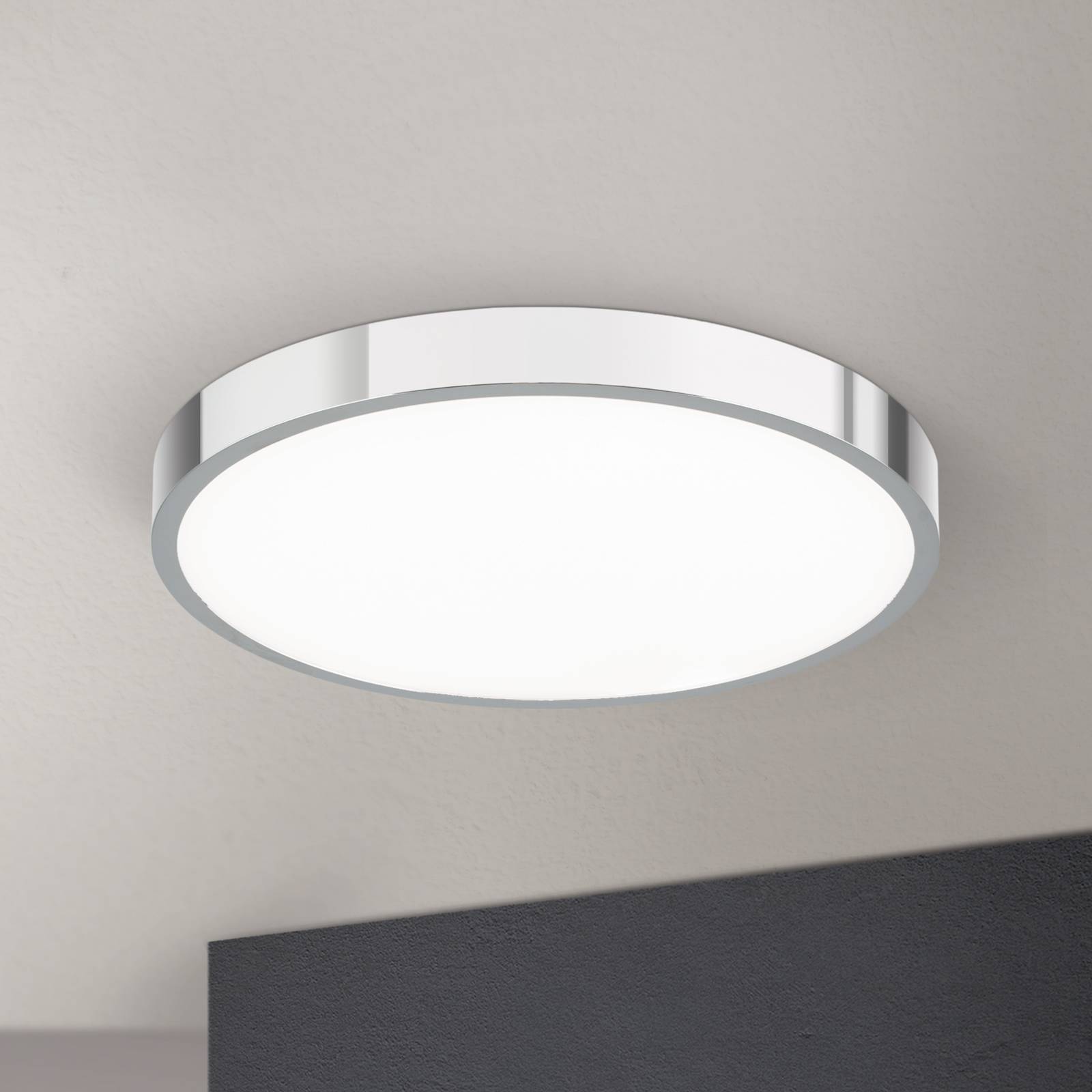 ORION LED Deckenlampe Bully, chrom / silber, für Wohn- / Esszimmer, Aluminium, Modern, LED Deckenleuchte