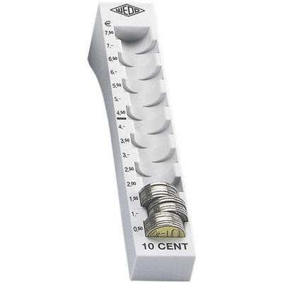 Wedo Geldzählrille 10 Cent grau, 18x3.2x4.5 cm