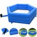 BENTISM 15ft Gaga Ball Pit Inflatable w/ Electric Air Pump Gagaball Court Inflates