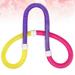 Abdomen slimming hoop Durable Fitness Useful Waist Ring Abdomen Slimming Fitness Accessory for Women Kids (Random Color)