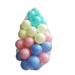 cdar 100Pcs Ball Pit Balls Funny Long Life Span Plastic Boys Girls Mixed Colors Ocean Balls Pool Accessories Ball Pit Balls