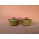 1970s TG Green lidded soup bowls (sold as a pair), TG Green individual casserole dishes, traditional kitchen, earthenware crockpots