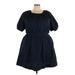 Old Navy Cocktail Dress - Popover: Blue Solid Dresses - Women's Size 2X-Large