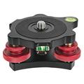 Tripod Leveling Base Leveler Adjusting Base Panning Level Plate DSLR Camera Adjustment Table Base