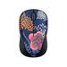 Restored Logitech - Design Collection Limited Edition Wireless 3-button Ambidextrous Mouse with Colorful Designs - Forest Floral (Refurbished)