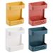 Nail-free Racks 4Pcs Wall-Mounted Boxes Creative Storage Boxes Multi-functional Wall Holders