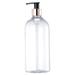 TOYMYTOY 3Pcs 300ml PET Emulsion Bottle Shower Gel Subpackaging Bottle Refillable Bottle Black