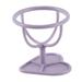 piaybook Storage Organizer Makeup Beauty Stencil Egg Powder Puff Sponge Display Stand Drying Holder Rack for Daily Use Purple