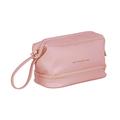 Toysmith Travel Cosmetic Storage Bag Travel Toiletry Bag Portable Waterproof Lightweight Cosmetic Bag Women Makeup Bag for Accessories rose pink