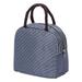 Cglfd Clearance Striped Bento Insulated Bag Cosmetic Bag Tote Bag Ice Bag Travel Outdoor Picnic Bag