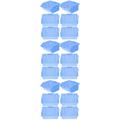 WYN 18 pcs Plastic Nesting Shelf Bin Boxes Nesting Shelf Storage Boxes Hardwares Boxes