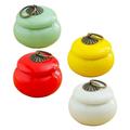 Travel Makeup Container Lotion Powder Jar Flour Canister Containers Ceramic Tea Pot Cream 4 Pcs