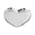 Clearance! Nomeni Ornament Storage Stainless Steel Decorative Tray Jewelry Dish Cosmetics Organizer Bathroom Clutter Serving Platter Small Storage Tray Oval Home Essentials Silver