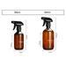 YEAHOO PET Spray Empty Bottles Trigger Sprayer Essential Oils Aromatherapy Perfume Refillable Bottle(Tan)300ml