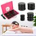 20PCS Portable Massage Stones Basalt Hot Stones Heater Kit Body Relax Heat Rocks Stone Massage Therapy with Heater Box for Body Massage