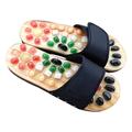 Chinese Style Massage Shoes Men s Sandals Pressure Point Slippers Foot Health Cobblestone
