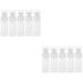 10 Pcs Travel Bottles Clear Container Perfume Refill Spray Refillable for Hair Plastic