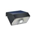 Applique solaire BFSS003 veille 20 lm détection 1000 lm 3000K IP65 IK10 - Noir