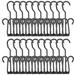 40 Pcs Coat Hangers Sneakers Shoes Organizer Boots Drying Racks Hanging Hooks Slipper Holder