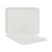 CKF 8SW 8S White Foam Meat Trays Disposable Standart Supermarket Meat Poultry Frozen Food Trays 500-Piece Bundle
