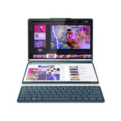 Lenovo Yoga Book 9i (13") Touchscreen Laptop - 13.3" - Intel Core Ultra 7 155U Processor (E cores up to 3.80 GHz) - 1TB SSD - 16GB RAM