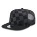 Men's New Era Black York Jets Check Mate 9FIFTY Trucker Snapback Hat