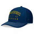 Men's Top of the World Navy Michigan Wolverines Carson Trucker Adjustable Hat