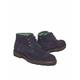 Blue Men's Suede Worker Boots | Size 8 | Bantock Moshulu