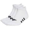 adidas - Performance Cushioned Low 3-Pack - Sports socks size XL, white