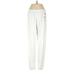 Wildfox Sweatpants - Mid/Reg Rise: Ivory Activewear - Women's Size Small