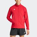 Laufjacke ADIDAS PERFORMANCE "ADIZERO E JCKT" Gr. XL, rot (team power red 2) Herren Jacken Laufjacken