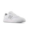 Sneaker NEW BALANCE "BB80", Gr. 40,5, grau (weiß, grau), Synthetik, sportlich, Schuhe, von dem New Balance 550 inspiriert
