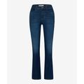 5-Pocket-Jeans BRAX "Style ANA S" Gr. 42K (21), Kurzgrößen, blau (dunkelblau) Damen Jeans 5-Pocket-Jeans