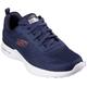 Sneaker SKECHERS "SKECH-AIR DYNAMIGHT-BLITON" Gr. 43, blau (navy, orange) Herren Schuhe Stoffschuhe Bestseller