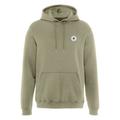 Kapuzensweatshirt CONVERSE "CONVERSE GO-TO CHUCK TAYLOR PATCH PULLOVER HOODIE" Gr. XL, mossy sloth Herren Sweatshirts