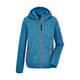 Fleecejacke KILLTEC "KOS 354 BYS KNTFLC JCKT" Gr. 176, blau (ocean) Kinder Jacken Fleecejacken