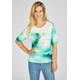 Print-Shirt RABE "RABE T-Shirt" Gr. 48, grün Damen Shirts Jersey