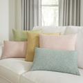 Tully Chenille Dotted Pillow - Spa - 20" x 20" - Ballard Designs - Ballard Designs