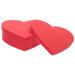 Love Sticky Notes Office Stickers Heart Shaped Notepads Cartoon Red Paper 5 Books