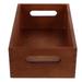 Storage Bins for Shelves Storage Crates Goods Holder Office Storage Organizer Handle Wood Child Office