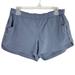 Athleta Shorts | Athleta Shimmy Shorts Womens Medium Blue Grey Light Weight Pull On Short Running | Color: Blue/Gray | Size: M