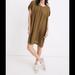 Madewell Dresses | Madewell Shirred Easy Dress Moss Green Size Xs | Color: Green | Size: Xs