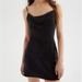 Urban Outfitters Dresses | Black Satin Dress | Color: Black | Size: S