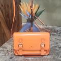 Kate Spade Bags | Kate Spade New York Leather Crossbody Bag | Color: Orange | Size: H: 7.25" X W: 10.75"X D: 3"